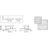 Люстра LIGHTSTAR ACRILE 29W LED 2966LM 120G 3000K золото 738063